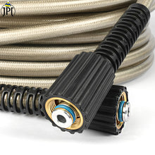 JPT 15-Meter Pressure Washer Heavy Duty Water Cleaning Extension Flexible Glass Fiber Pipe Compatible With JPT, StarQ, Vantro, And Aimex Comes With M22 Adaptor