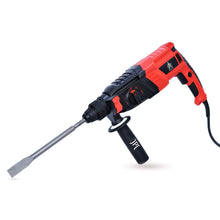 JPT-26H SDS-Plus 26MM Pro Heavy Rotary Hammer | 1050W | 1200 RPM | 3.0 Joules | 4900 BPM | 4 Functions | SS Depth Gauge | Auxiliary Handle | Forward & Reverse
