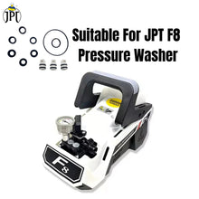JPT Combo F8 Pressure Washer Head Pump O-Rings And Oil/Water Seal Set With Pressure Washer Valve Set