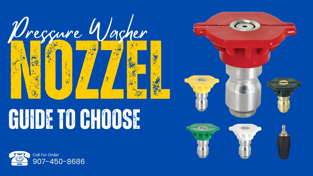 Guide for Choosing the Right Pressure Washer Nozzle Tips