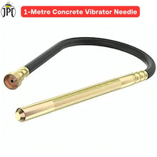 JPT Heavy Duty 1-Metre Flexible Concrete Vibrator Needle | 35 Mm Manganese Steel Tape | Double Steel Wire Braided | Powerful Vibration For Professional & DIY Concrete Contraction