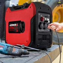 JPT Genworx 2.75Kv/4Hp Portable Inverter Silent Generator - Compact, Heavy Duty, Smart Push Start, With Advance Frequency Control Technology For Camping, Outdoor Events