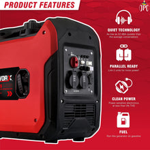 JPT Genworx 2.75Kv/4Hp Portable Inverter Silent Generator - Compact, Heavy Duty, Smart Push Start, With Advance Frequency Control Technology For Camping, Outdoor Events