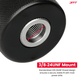 Buy JPT heavy-duty metal keyless drill chuck, featuring 10mm clamping range, 3/8‑24UNF mount, gear shaped 3 jaws, self-locking and more at best price.