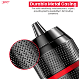 Buy JPT heavy-duty metal keyless drill chuck, featuring 10mm clamping range, 3/8‑24UNF mount, gear shaped 3 jaws, self-locking and more at best price.