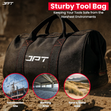 Buy now the JPT 13" wide mouth tool bag for electricians, technicians, mechanics, carpenters, plumbers, and more all at the best price in India online. Buy Now
