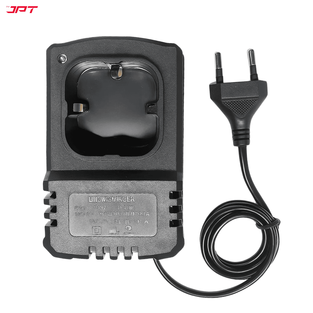 Buy JPT 18V lithium battery charger for rechargeable batteries, cordless tools, and more. Buy 12v, 18v, and 21v charger at one-stop shop JPT Tools. Buy Now