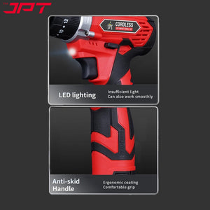 JPT 12V Impact Cordless Drill Machine | 30N.M Torque | 1800RPM Speed | 3/8