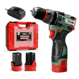 JPT Pro Series 18V Cordless Drill Machine | 70N.M Torque | 0-2150RPM Speed | 25+3 Gears | 2 Speed Modes | 3/8" Keyless Chuck | 1500mAh Battery | Fast Charger | 12-Months Warranty