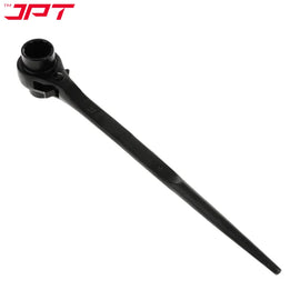 JPT 19-21MM Hexagon Scaffold Quick Wrench | Double Openings Head Ratchet Spanner | Pointed Tail Ratchet Wrench for Automotive Service