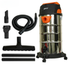 JPT Pro Series 35L Wet and Dry Vacuum Cleaner with Blower | 3200W Motor | 26kPa Suction | 35L Tank | Stainless Steel Body | 10-Ft Cord & 7-Ft Hose | For Cleaning Home, Car, Furniture