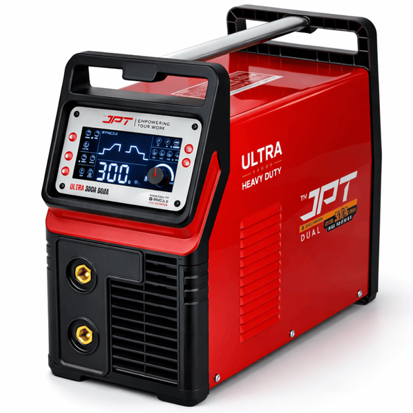 JPT True Output 300A Industrial Welding Machine | Ultra Heavy Duty MMA Inverter with 220V/380V Dual Voltage | Long Running Performance, Lift TIG, VRD, Digital Control