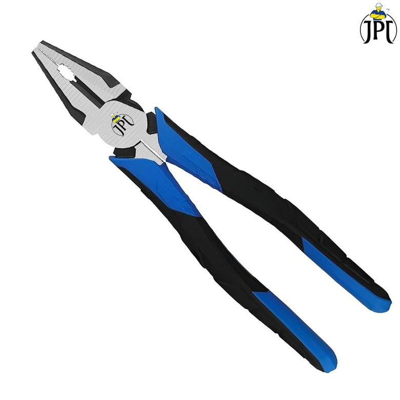 JPT 8-Inch Heavy Duty High-Leverage Cutting Plier for Twisting, Clamping Screws, and Cutting Soft Metals like Copper and Aluminum