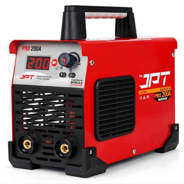JPT True Output 200A MMA Inverter Welding Machine | LED Display, Lift TIG, Hot Start, Arc Force & Anti-Stick | Compact & Reliable Welding Machine