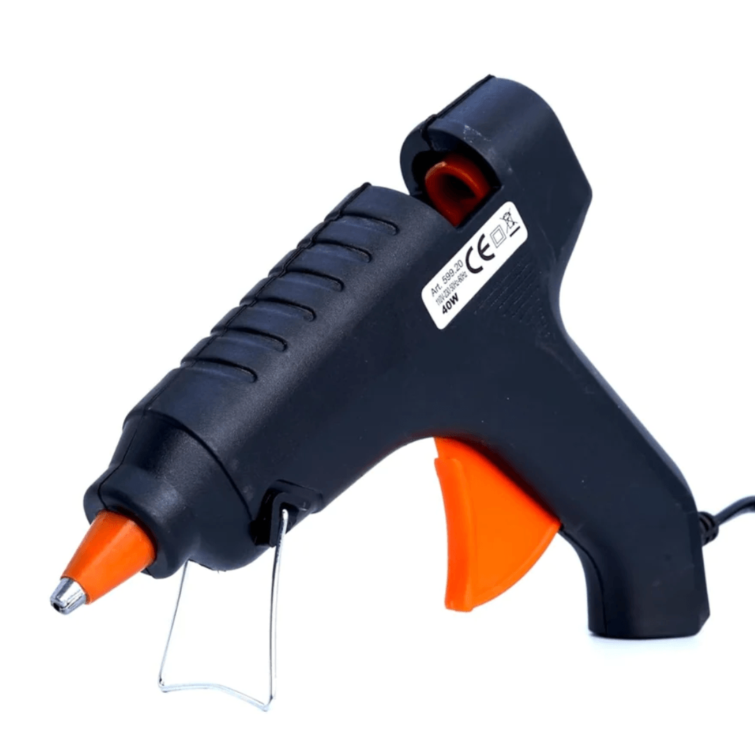 JPT Hot Melt 40W / 100-240 V / 50-60 Hz Adjustable Heating Glue Gun For Bonding Paper, Plastic, Wood, Ceramic, Textile, Etc. With Comfortable Grip / Safety Features