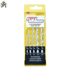 Buy JPT Heavy Duty 5-Piece Steel Masonry Drill Bit Set Online