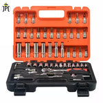 Buy JPT heavy duty 53 Pcs hand tool kit at the best price online in India. This kit  includes socket set , ratchet set, 1/4" drive socket ratchet wrench set.