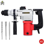 JPT Heavy Duty 28MM Core Rotary Hammer Drill Machine | 1200-watt Powerful Motor | Chiseling Function | Drill Bit and Chisel Included | Clearance Sale 2024