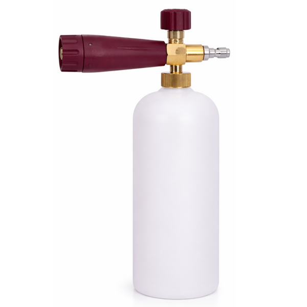 JPT Heavy Duty Car Shampoo Foam Gun | 70 Bar Power | 1000 PSI Pressure | 2.0 Gallons Per Minute | 1-Litre Capacity | 1/4-Inch Quick Connector Included