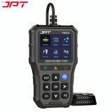 JPT OBD2 Scanner with Battery Tester – Universal Car Diagnostic Tool for Check Engine Light, Live Data, Emissions Readiness, Fault Code Reader, Plug & Play, Supports All OBDII Vehicles