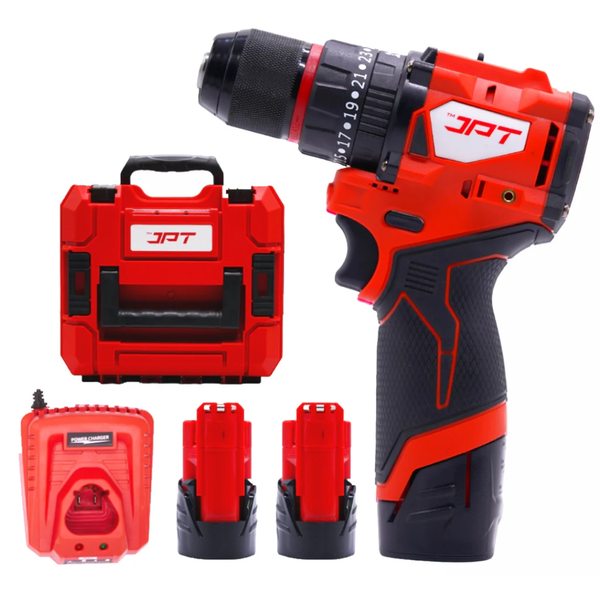 Buy now the JPT Pro Series 12v brushless drill machine, featuring heavy-duty performance, high torque & rpm in compact & light weight design all at best price.