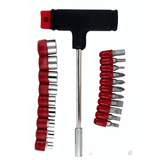 Multipurpose Screwdriver Socket and Bit Set Hand Tool Kit Combination Magnetic Wrench for Home, Office, Car, Bike - 22PCTK