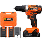 Shop now the JPT high performing pro plus series 21v Cordless Drill Machine, which features 48Nm torque, 2000rpm, 18+1 clutch, 4.0Ah batteries, and fast charger.