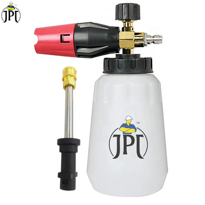 JPT Combo Pro Foam Cannon/Snow Lance 1.1mm Orifice Inside and Adapter for Karcher Pressure Washer 