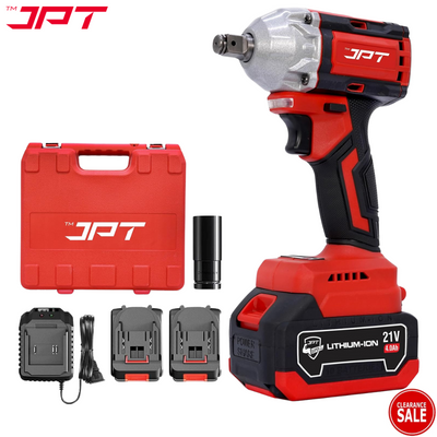 JPT Pro Series 21-volt 1/4-Inch Heavy-Duty Cordless Drill Machine | 350N.M Torque | 4300RPM Speed | Brushless Motor | 4000mAh Battery | Clearance Sale 2024 | 𝐋𝐢𝐦𝐢𝐭𝐞𝐝 𝐒𝐭𝐨𝐜𝐤 𝐎𝐧𝐥𝐲