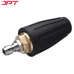 JPT Pressure Washer Turbo Nozzle | 360° Rotating Spray Turbo | 4000 PSI Pressure with 4.0 GPM | 1/4-Inch Quick Connector for Cleaning Brick, Concrete, and Vinyl Surfaces