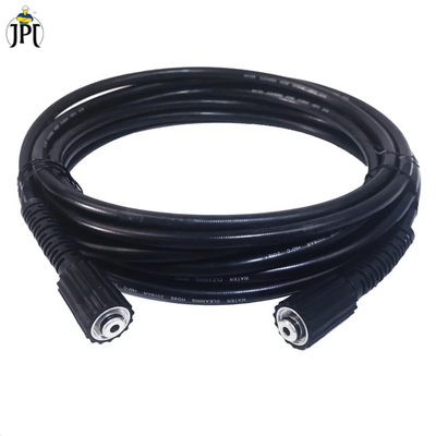 Buy the JPT heavy-duty 6-metre pressure washer hose pipe, featuring durable construction, anti-kink technology, no more leaks, replacement for most brands.