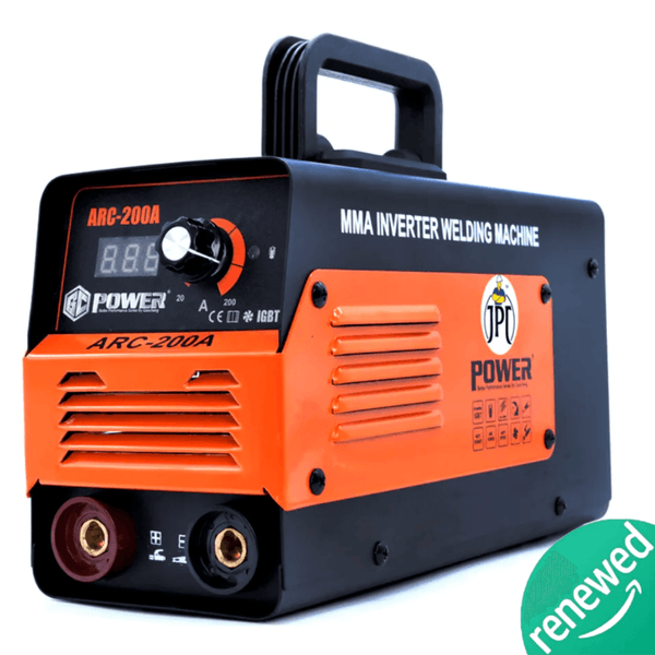 JPT 250Amp MMA Single Phase Inverter Welding Machine | IGBT With Digital Display | 250A With Hot Start And Anti-Stick | Welding Accessories Included ( RENEWED )