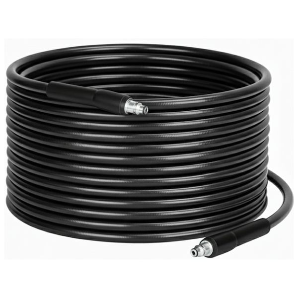 JPT Heavy Duty High Pressure Hose Pipe For Bosch Aqt Series (10 Meter), Black