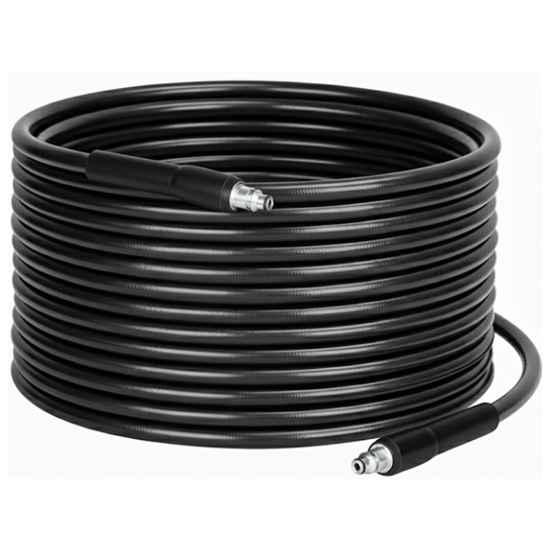 JPT Heavy Duty High Pressure Hose Pipe For Bosch Aqt Series (10 Meter), Black