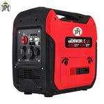 Buy JPT Genworx portable 2.75kv/4hp electric generator, featuring 122cc 4-stroke ohv, 3100w power, 5L fuel tank, 4 hours runs, best for home and outdoor use.