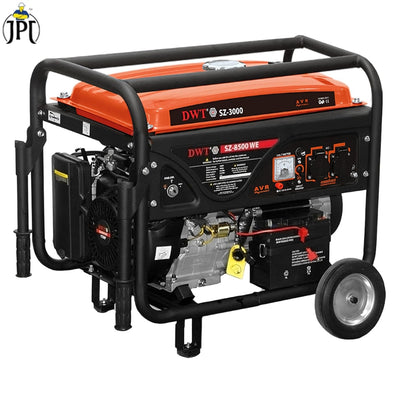 JPT 5.5 KVA Self-Start Portable Petrol Generator | 5500-Watt (5.5 kW) Power Backup for Home, Outdoor, and Camping Use | Reliable Emergency Power Supply