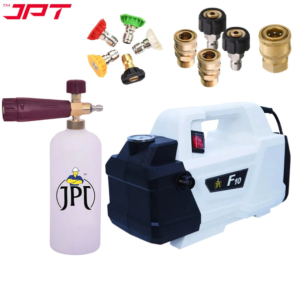 Buy the JPT super combo domestic F10 pressure washer, offering all premium pressure washer accessories at one purchase. Buy now at best price in India.