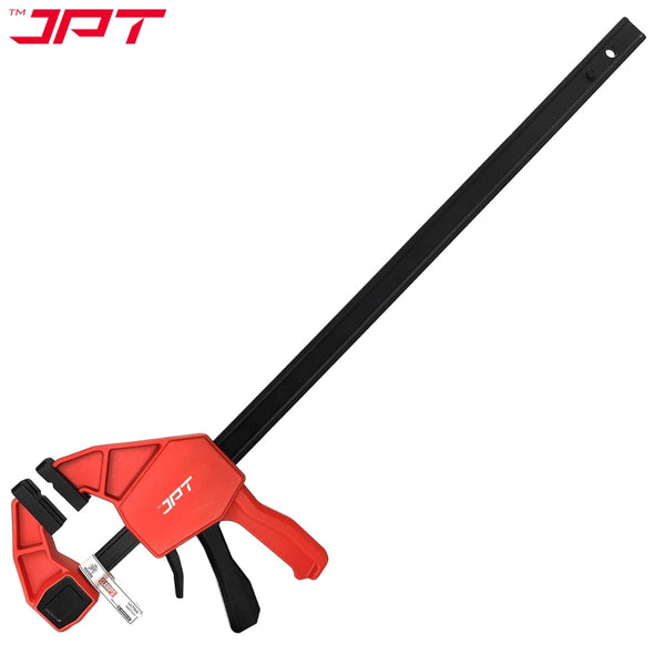 Buy now the JPT Pro Series 33" quick-grip bar clamp. This clamp offer you 2-in-1 functionality, high pressure clamping, quick release trigger, and much more.