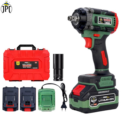 Get JPT new 1/2" heavy-duty Pro-Series 550nm cordless impact wrench to easily loose every stubborn nut-bolts from car, bike, or heavy machinery. Buy Now