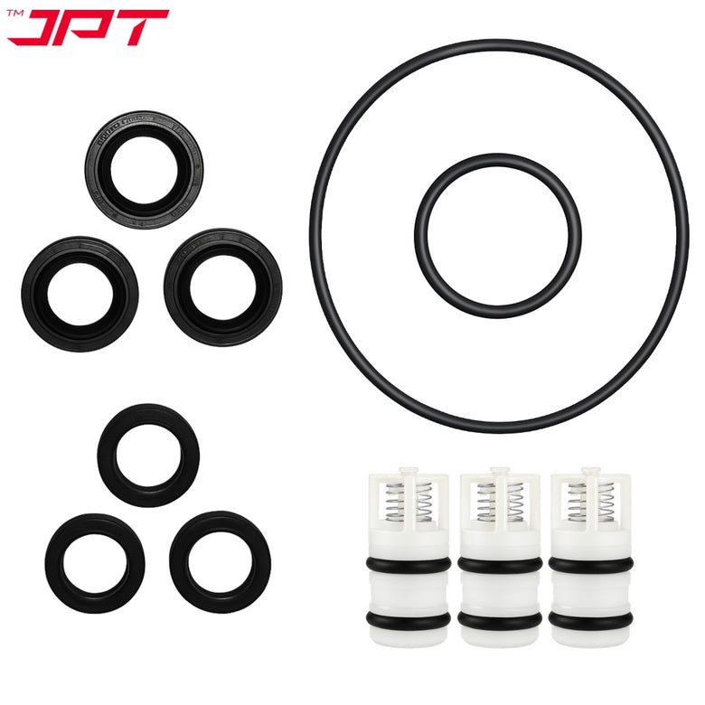 JPT Combo F10 Pressure Washer Head Pump O-Rings And Oil/Water Seal Set With Pressure Washer Valve Set