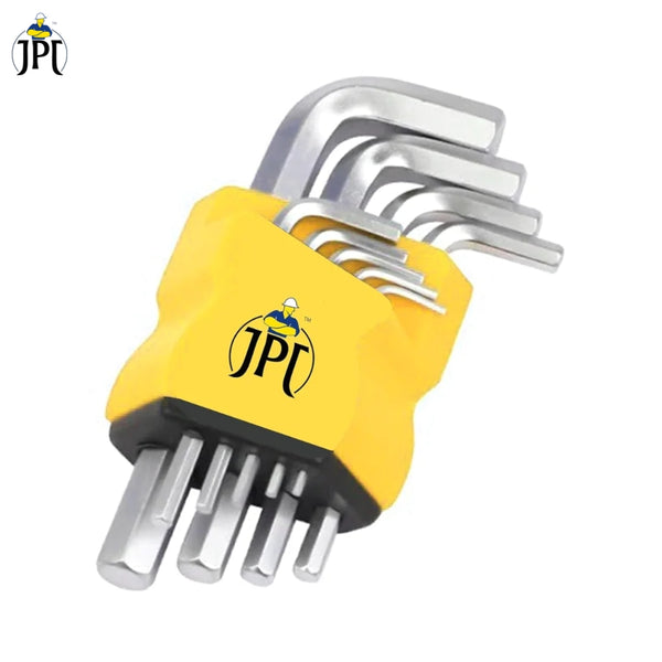 Buy online for the JPT 9 pcs premium hex Allen Key Set, made from chrome vanadium steel and finished with black oxide coating, all available at the best price.