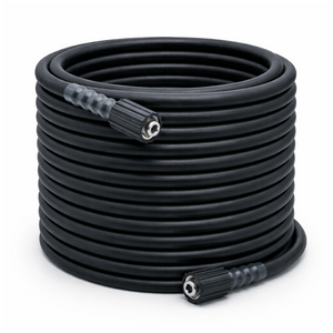 JPT Heavy Duty 15-Metre Pressure Washer Hose Pipe | American Standard M22 Thread With O-Ring Seals | 1/4-Inch Quick Connect | Stand Upto 4300 PSI Pressure | Compatible With Many Pressure Washer Brand