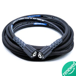 JPT Pressure Washer Hose Pipe 8 Meter Upto 2500 PSI Black Molded Compatible With STARQ, REQTECH ( RENEWED )