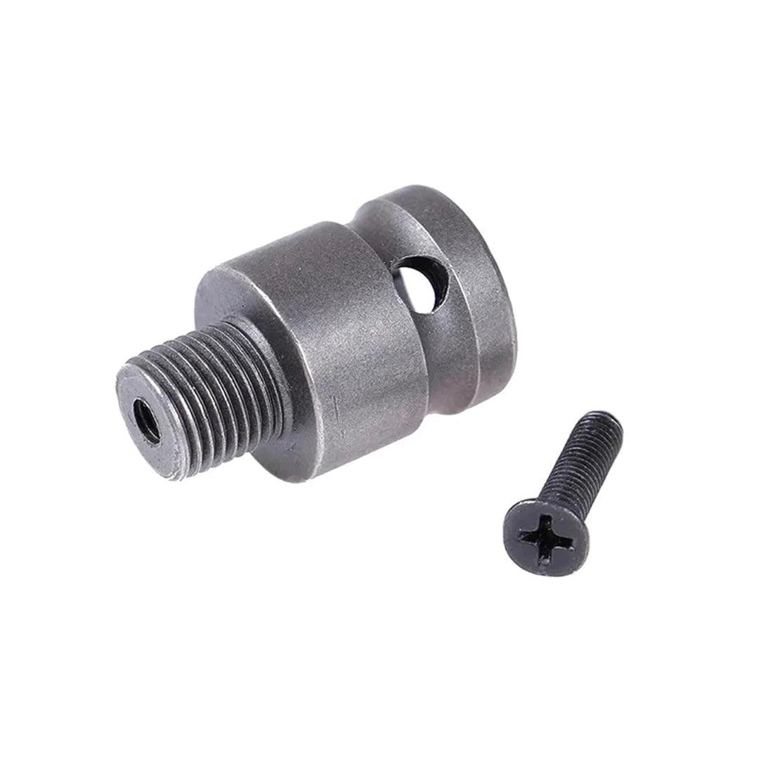JPT 1/2 Inch Square Drive To 20UNF Drill Chuck Socket Adapter Impact Wrench Chuck Converter To Electric Drill | Chucks Adaptor Conversion For Impact And Ratchet Wrench