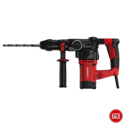 Linoon 27ST SDS-Plus Rotary Hammer Drill Machine | 1050-Watt Power | 1250RPM Speed | 4800 Hammer BPM | 2 Function Modes | 28-35MM Drilling Capacity | 4.5J Impact Joules | Clearance Sale 2024