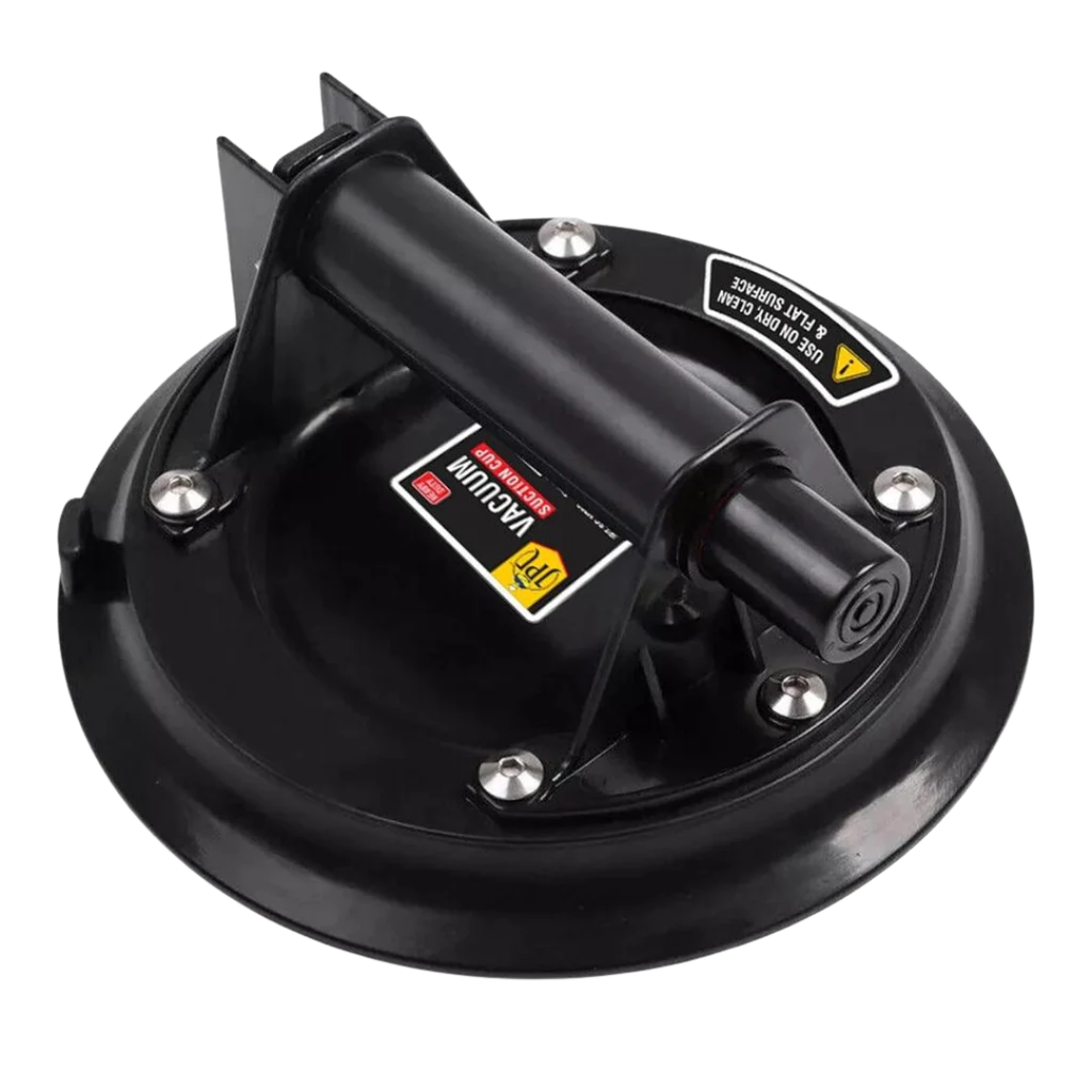 Buy now the JPT 8-inch glass suction cup vacuum lifter, featuring maximum 200kg load capacity and perfect for moving glass, tile, stone, and more
