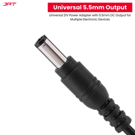 Buy JPT 21V lithium battery charger for rechargeable batteries, cordless tools, and more. Buy 12v, 18v, and 21v charger at one-stop shop JPT Tools. Buy Now