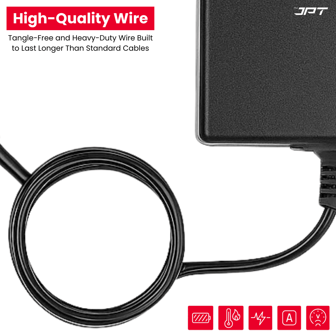 Buy JPT 21V lithium battery charger for rechargeable batteries, cordless tools, and more. Buy 12v, 18v, and 21v charger at one-stop shop JPT Tools. Buy Now