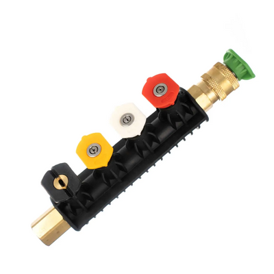 JPT Pressure Washer Extension Wand With 5 Spray Nozzle Tips