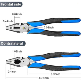 Buy now the JPT 8-inch heavy-duty high-leverage cutting plier  for clamping, twisting, and holding screws, as well as cutting soft metals. Buy Now